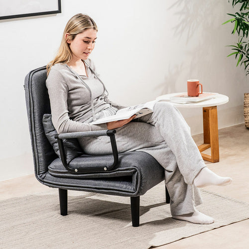 4-in-1 Convertible Single Sofa Bed Softfa