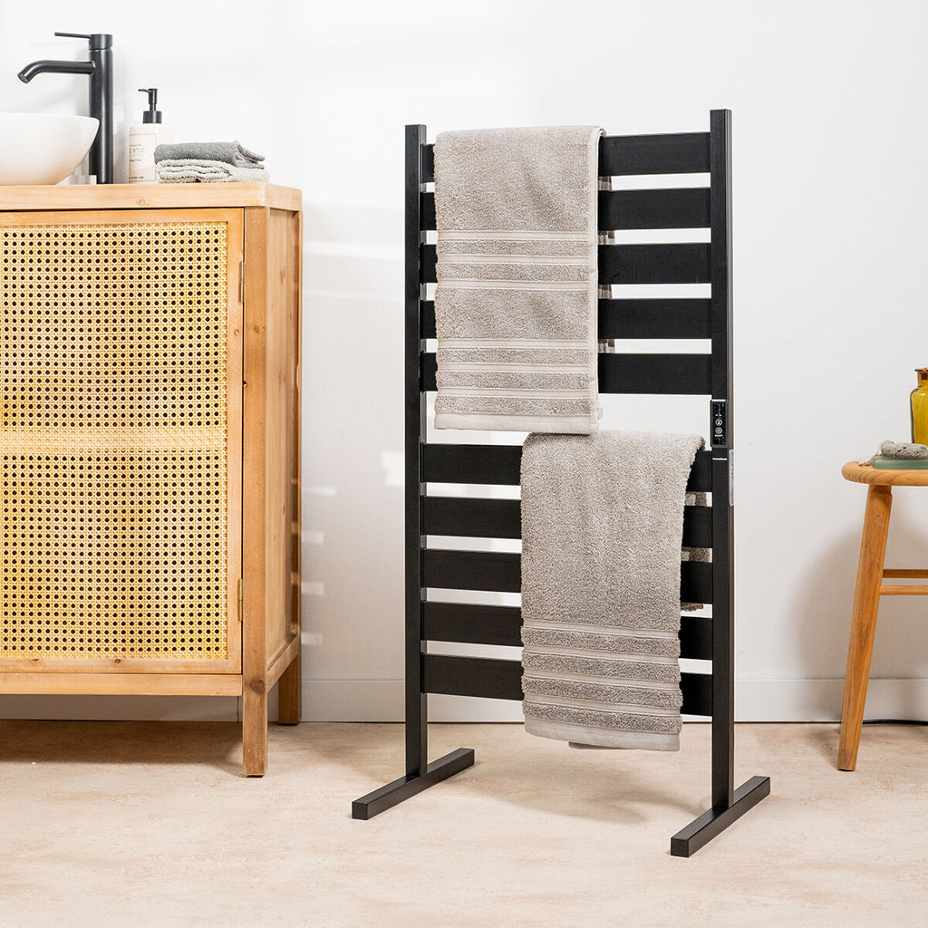 Electric Wall or Floor Towel Rail Towarall 10 Bars