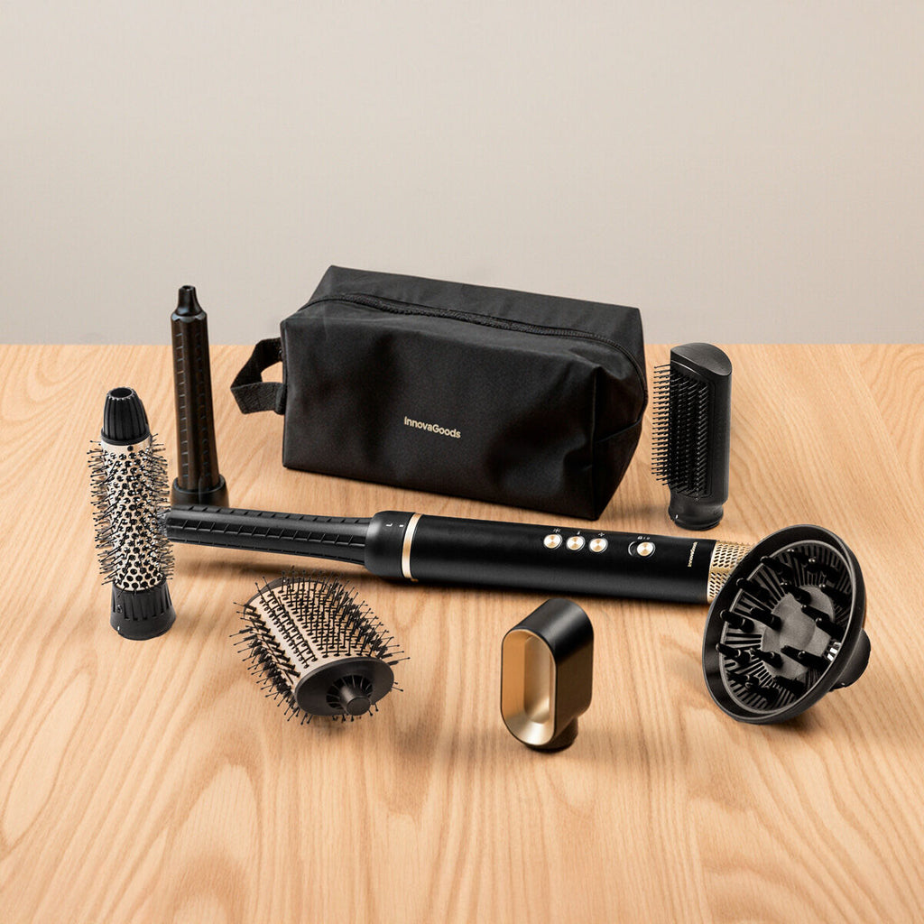 Ionic Multifunctional Air Dryer and Styler Brush with Coanda Technology and 7 Accessories Wavify