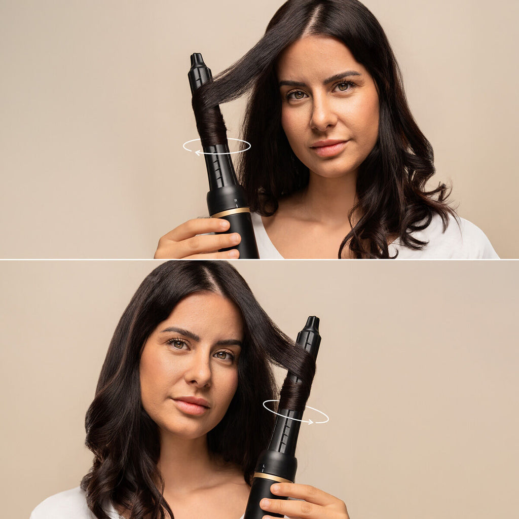 Ionic Multifunctional Air Dryer and Styler Brush with Coanda Technology and 7 Accessories Wavify