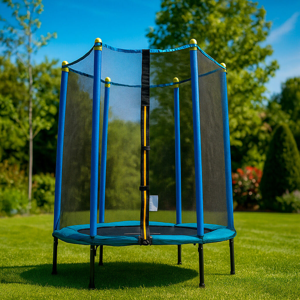 Kids Trampoline with Safety Enclosure Zuply