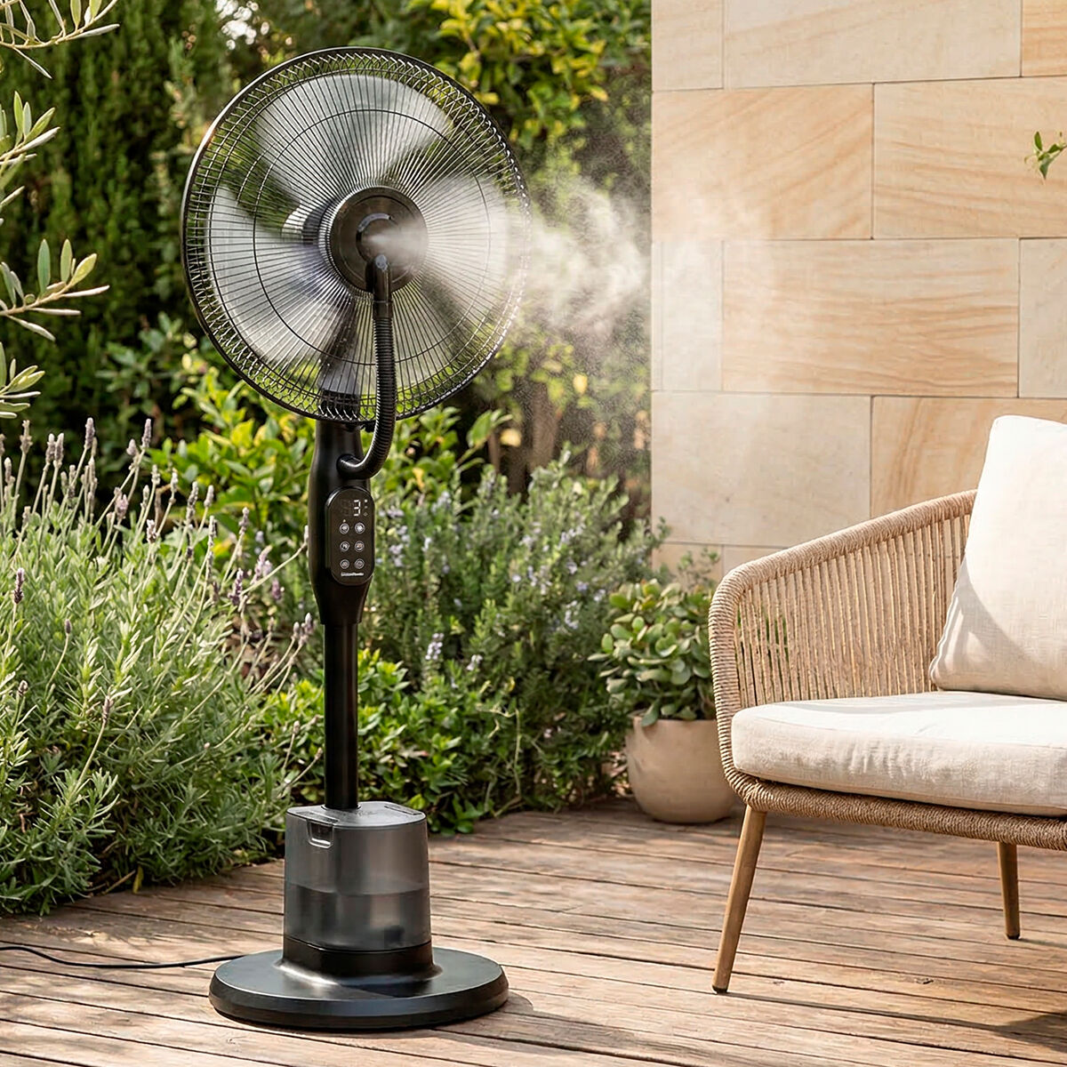 Nebuliser Pedestal Fan with Remote Control Sprair