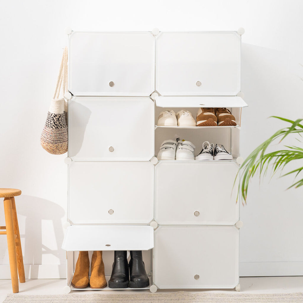 Portable Modular Shoe Cabinet