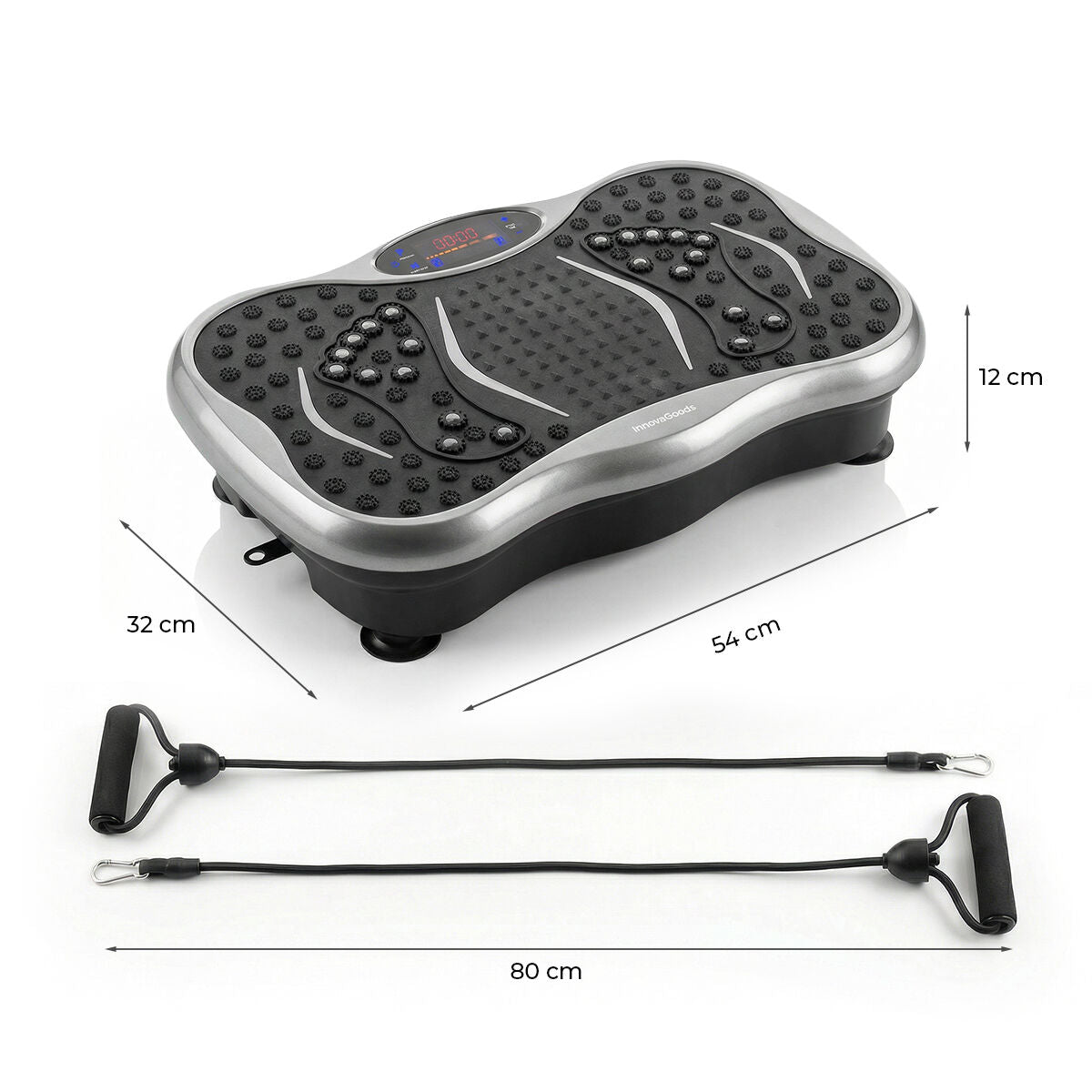 Vibration Platform with Speaker, Resistance Bands and Remote Control Vivflow