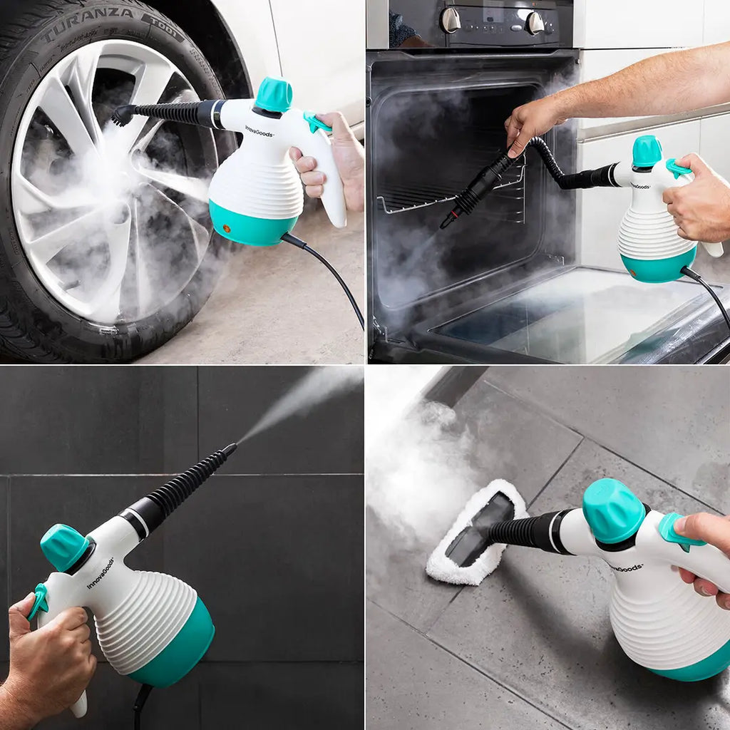 Multi-purpose, 9-in-1 Hand-held Steamer with Accessories Steany 0,35 L 3 Bar 1000W
