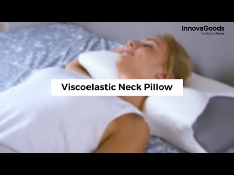 Viscoelastic Neck Pillow with Ergonomic Contours Conforti