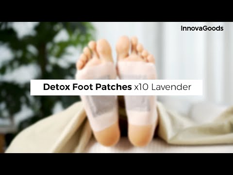 Detox Foot Patches Lavender 10 Units